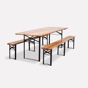 Beer Table Hire (6ft) | Bench Set